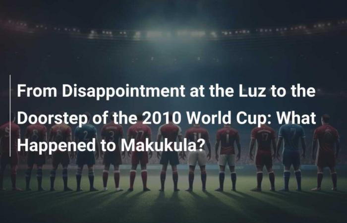 From Luz disappointment to the threshold of the 2010 World Cup: What happened with Makukula?