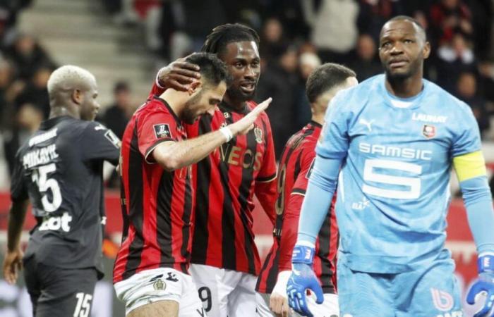 OGC Nice takes on Stade Rennais after a spectacular match