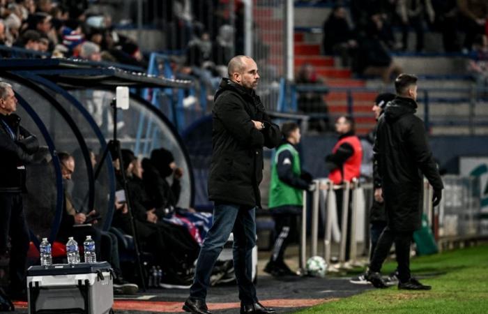 Whistles and a defeat for Bruno Baltazar's first on the Stade Malherbe bench