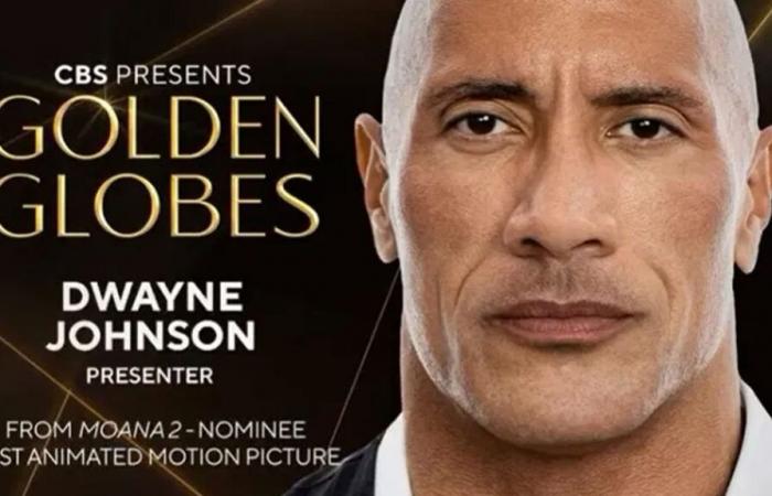 The Rock will be a presenter at the 2025 Golden Globes