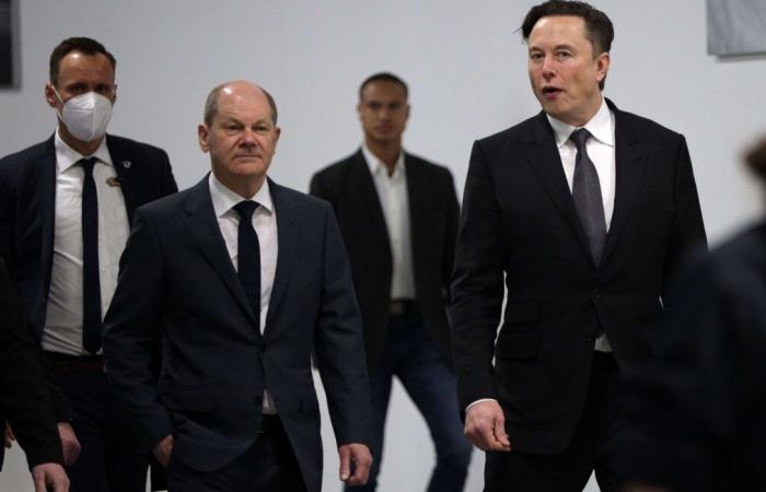 Called an “incompetent imbecile”, Olaf Scholz attacks Elon Musk’s “erratic statements”