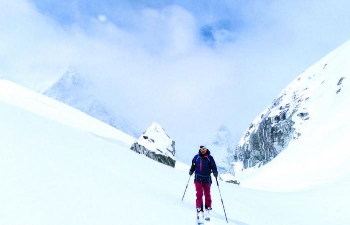 Ski touring in Switzerland, objective 4000 meters!