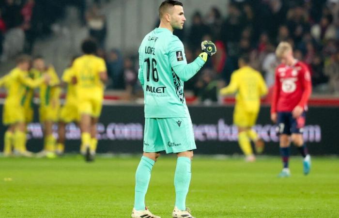 Lille – Nantes (1-1): a successful first for Anthony Lopez and a good point for the Canaries