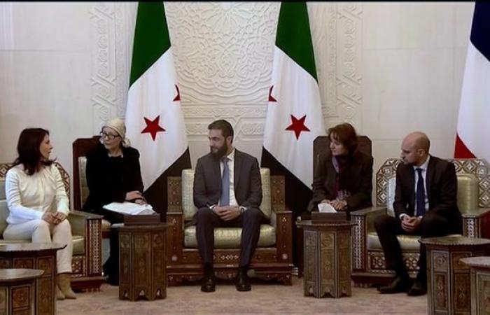 In Damascus, the French and German foreign ministers met the new Syrian leader