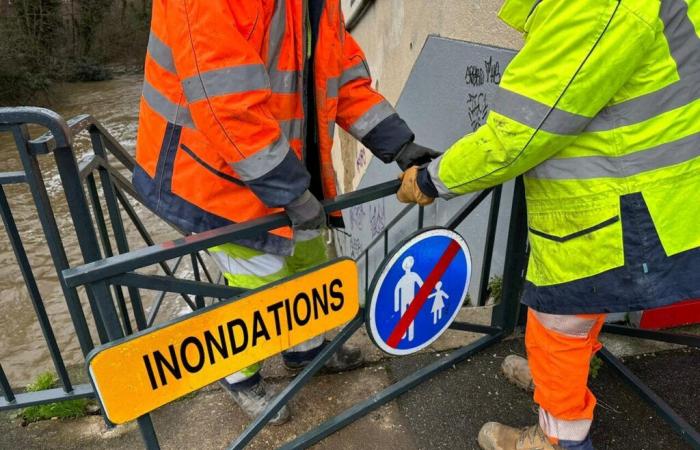 the four departments placed on vigilance by Météo France