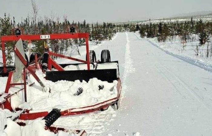 The snowmobile season is slowly taking off in Abitibi-Témiscamingue