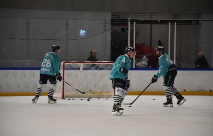 In pictures: relive the ice hockey match between Neuilly-sur-Marne and Dunkirk, played at the Dreux ice rink