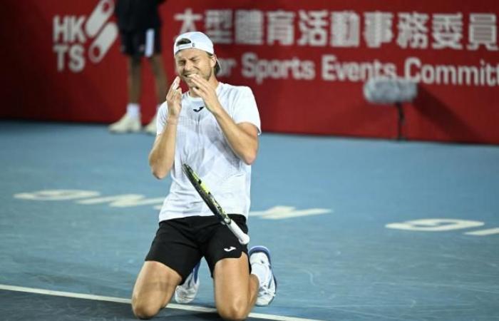 Alexandre Müller, after winning his first title on the circuit (Tennis) in Hong Kong