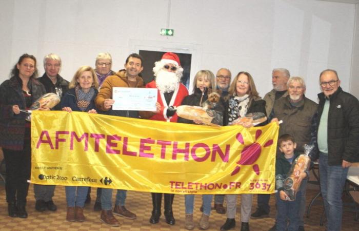 Record broken with €1,700 raised for the Telethon in this town in Eure