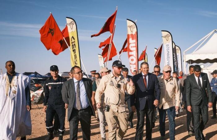 The Africa Eco Race Rally stops in Laâyoune