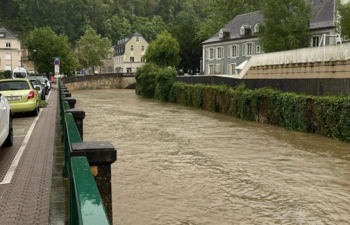 A risk of flooding in the north and south of Luxembourg