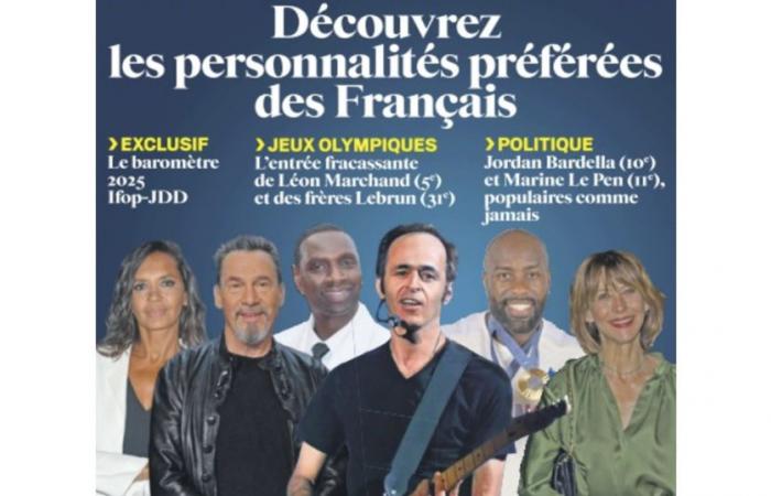 Discover the favorite personalities of the French in 2024: a singer at the top of the ranking for the 14th year!