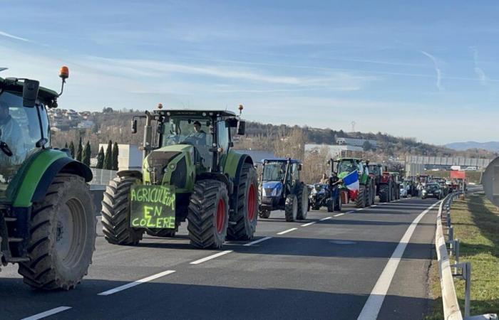 Anger of farmers: which roads blocked near Lyon this Monday?