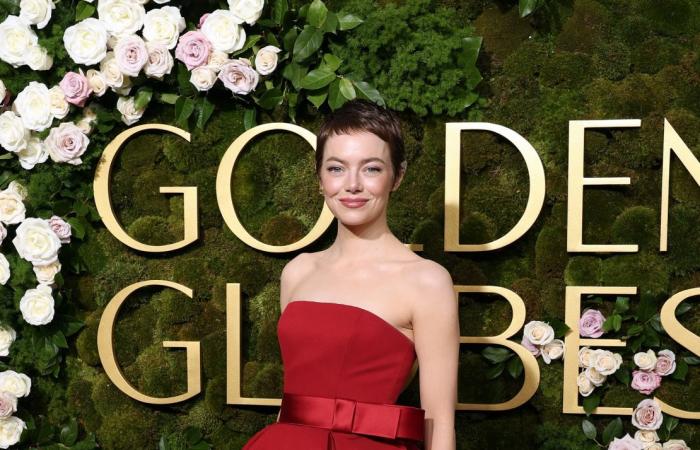 Best red carpet looks at the 2025 Golden Globes