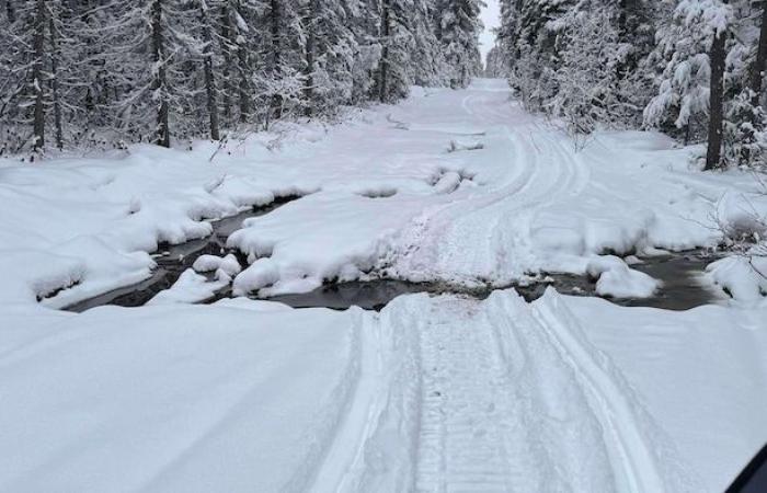 The snowmobile season is slowly taking off in Abitibi-Témiscamingue