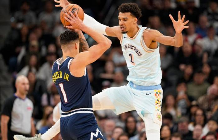 NBA: Spurs beaten at home by Denver, Nikola Jokic takes revenge on Victor Wembanyama