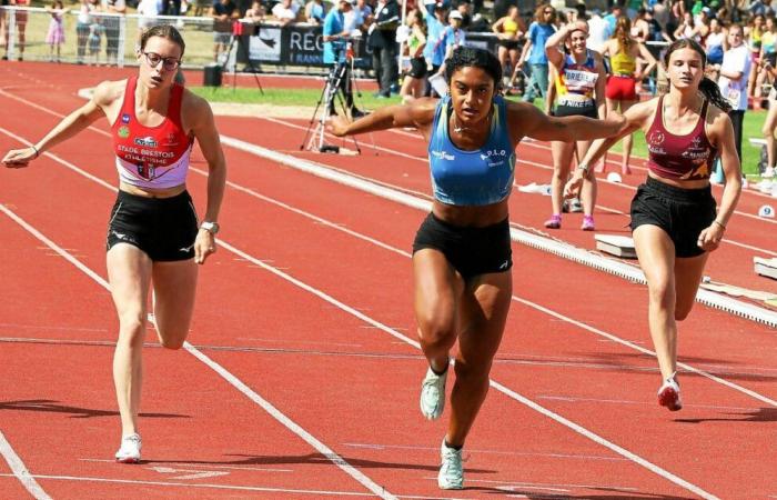 “I can progress on the starts”, the French 60m hopeful vice-champion, Diamantis De Min, launches her season in Saint-Brieuc