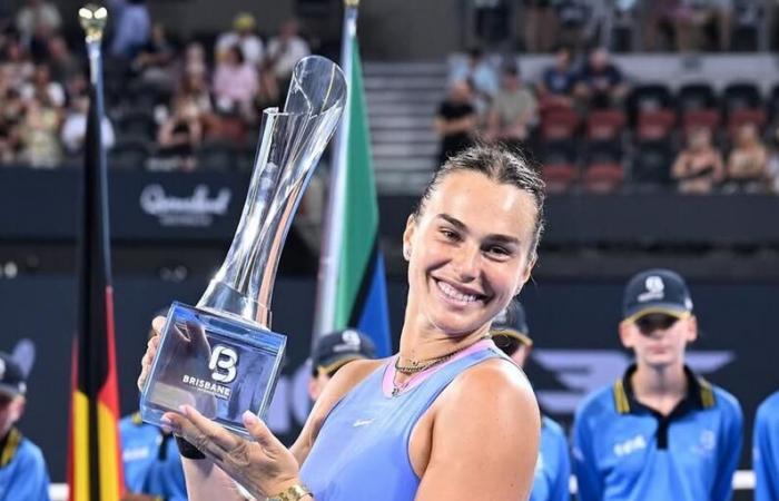 WTA – Brisbane – The results – Aryna Sabalenka offers herself an 18th title – Sports Infos – Ski