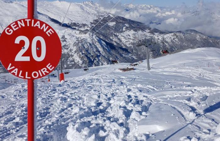 Valloire: To conclude, the powder