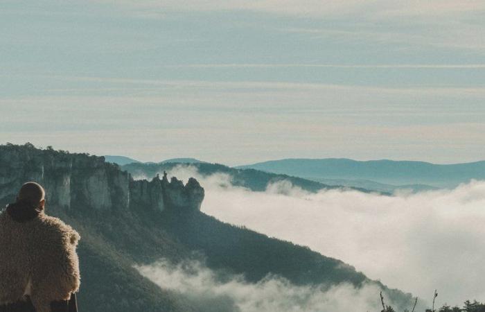 Antoine Hayes directs a viking in a short film shot in South Aveyron