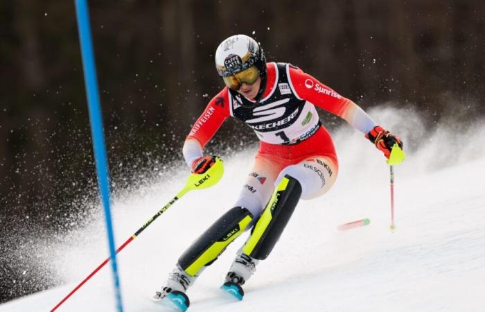 Wendy Holdener goes on the attack in Kranjska Gora