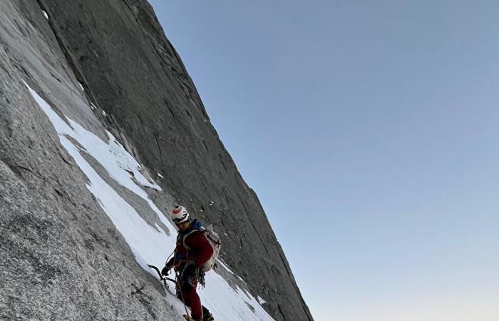 New mixed ascent on Sciora Dafora in Switzerland by Roger Schäli, Peter von Känel