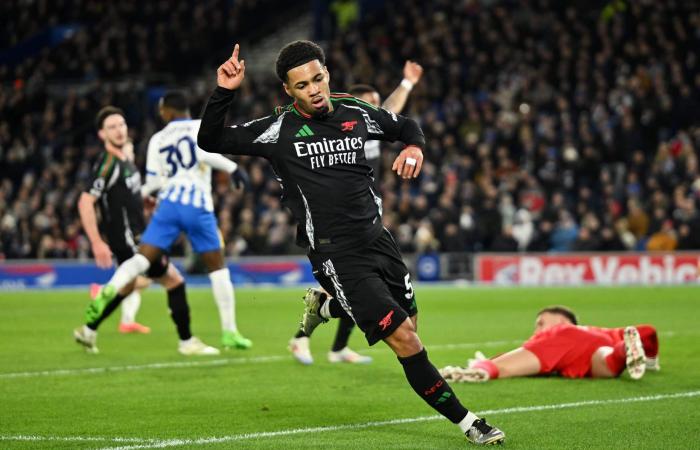 Brighton 1 Arsenal 1: a hard blow, a surprising penalty and the Nwaneri revelation