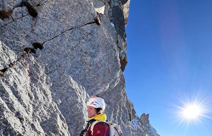 New mixed ascent on Sciora Dafora in Switzerland by Roger Schäli, Peter von Känel