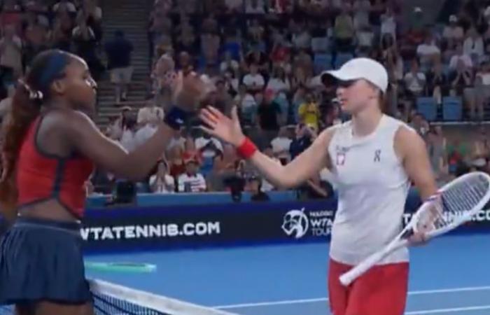 Tennis. United Cup – The icy handshake between Iga Swiatek and Coco Gauff