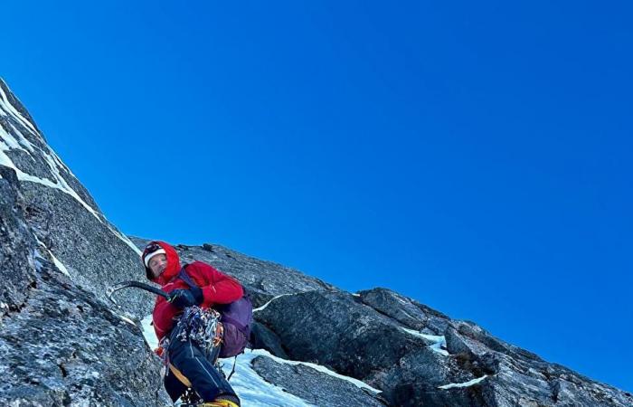 New mixed ascent on Sciora Dafora in Switzerland by Roger Schäli, Peter von Känel