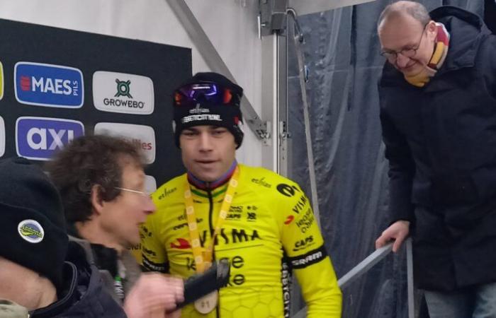 le return de Wout van Aert