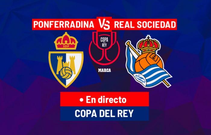 Ponferradina – Real Sociedad, live