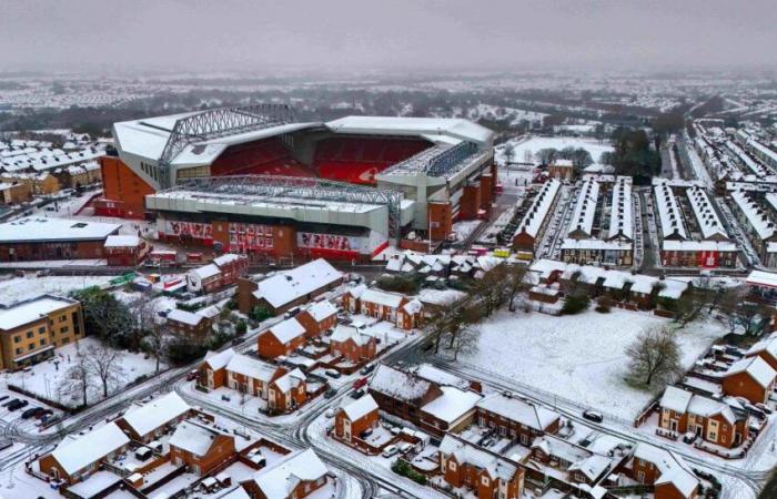 The decision is made to hold the clash between Liverpool and Manchester United