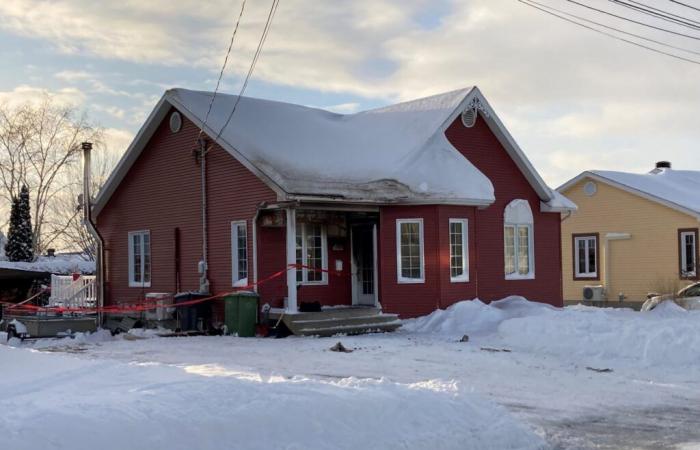 Fire in Plessisville: a young man suffers burns