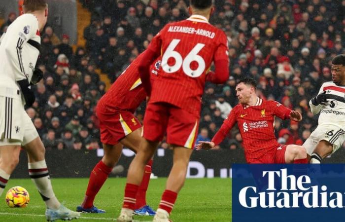 Amad Diallo grabs draw as Manchester United finally stand up at Liverpool | Premier League