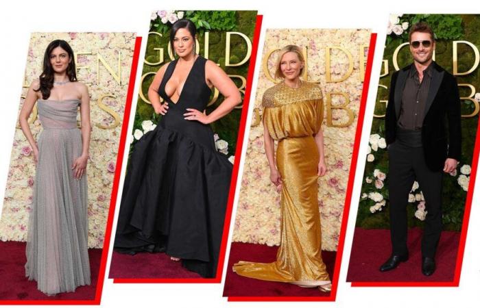 All the looks from the 2025 Golden Globes red carpet