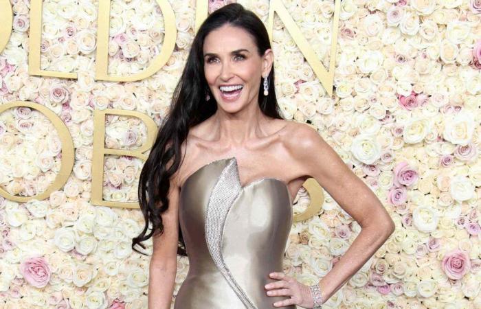 Demi Moore Reveals She Walked to 2025 Golden Globes in Heels