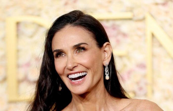 Demi Moore Wins Best Actress Musical, Comedy Film at 2025 Golden Globes