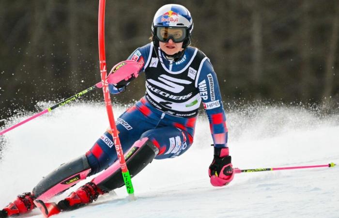 Ljutic, impériale, survole le slalom de Kranjska Gora