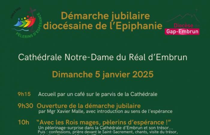 Epiphany second stage of our jubilee journey at ND du Réal – teaching and homily Embrun January 5, 2025