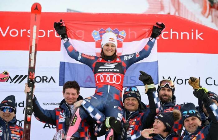 Alpine skiing: second victory for Zrinka Ljutic