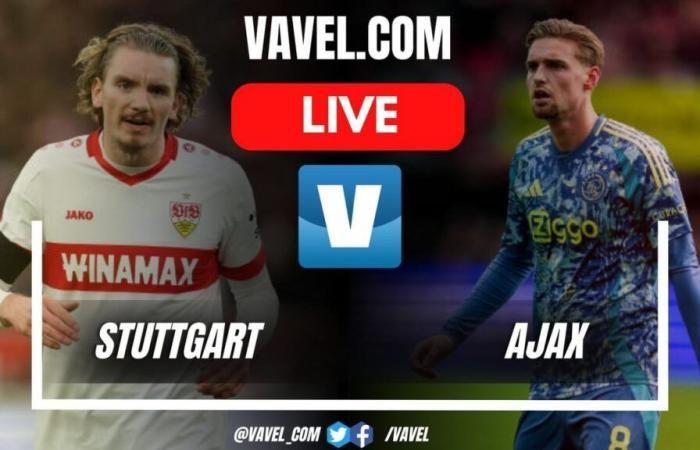 Live score updates from Stuttgart vs Ajax (2-0)