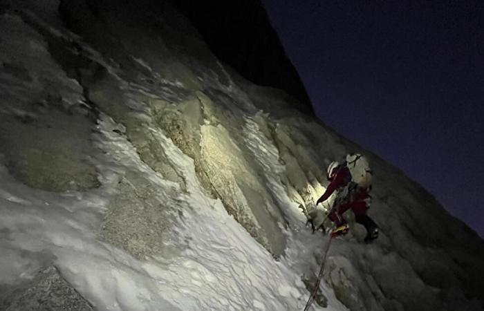 New mixed ascent on Sciora Dafora in Switzerland by Roger Schäli, Peter von Känel