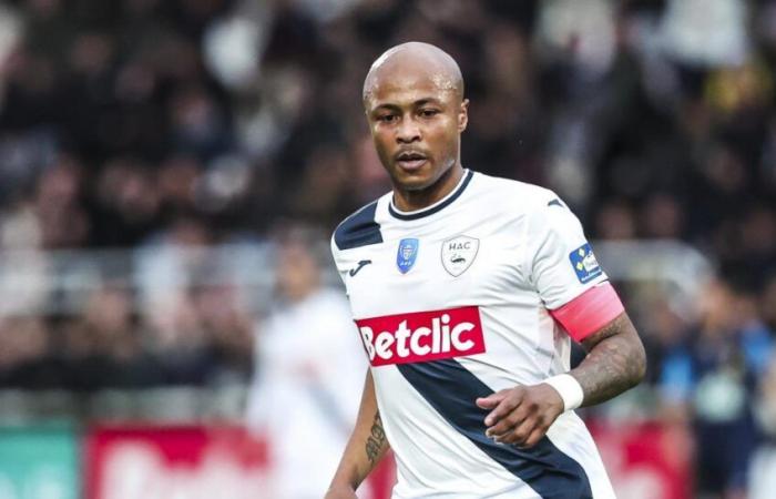 Le Havre: André Ayew's declaration of love before returning to the Vélodrome