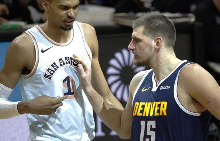 NBA: Victor Wembanyama's Spurs beaten by Denver and Nikola Jokic, Leonard makes his return with the Clippers