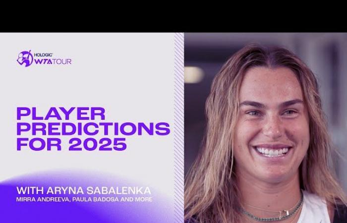 Aryna Sabalenka makes bold predictions for 2025 with Iga Swiatek & Elena Rybakina