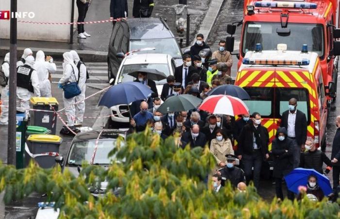 Chopper attack targeting Charlie Hebdo in 2020: six men tried this Monday