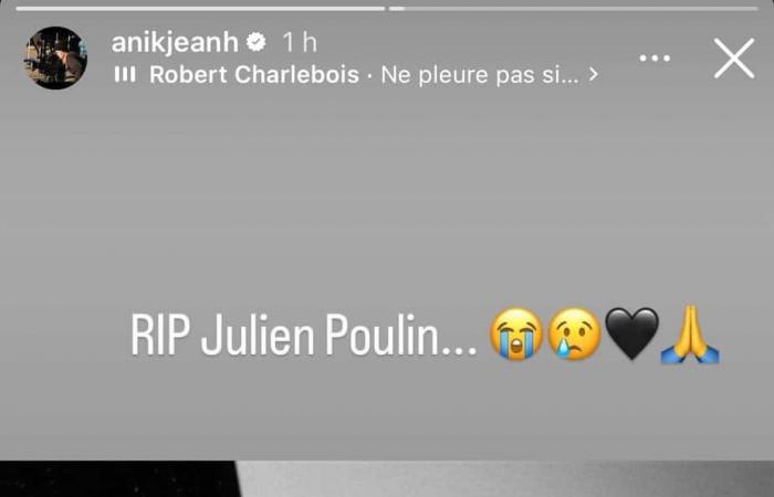 Public figures react to the death of Julien Poulin