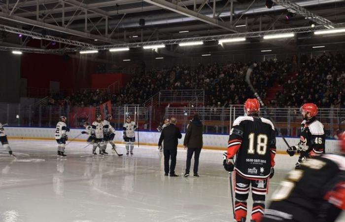 In pictures: relive the ice hockey match between Neuilly-sur-Marne and Dunkirk, played at the Dreux ice rink