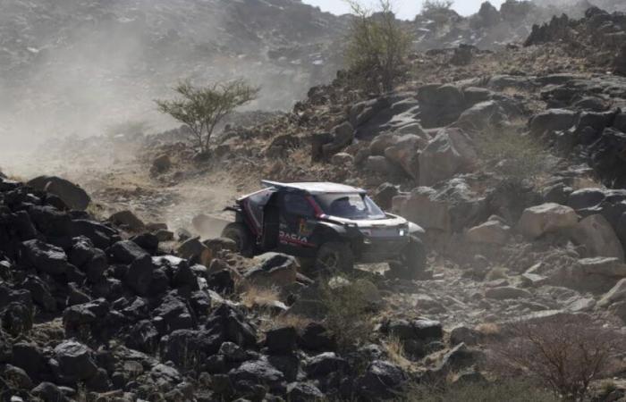 Sébastien Loeb is already falling behind this Sunday